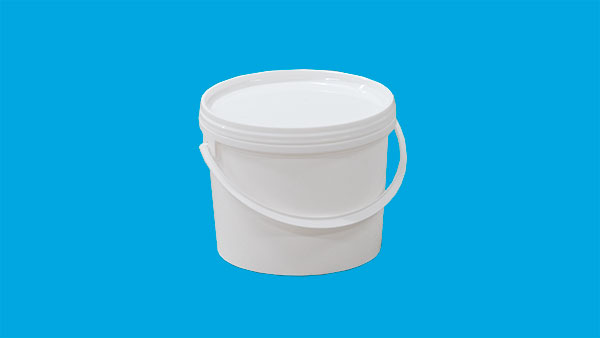 Plastic bucket, 1 kilo honey, 800 ml