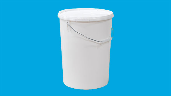 Plastic bucket 21.1 litres