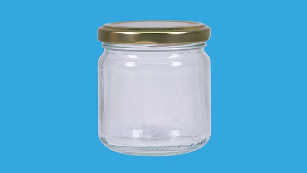 Glass jar 210 ml with 66 mm lid