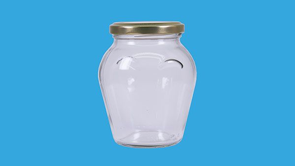Glass jar ORICO 370 ml, with 63 mm lid