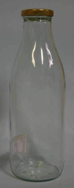 Glasflaska 1000 ml, med 43 mm lock