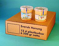 Carton for 500 gr PLASTIC JAR