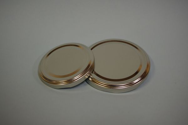 Silver lid, 66 mm  24pcs