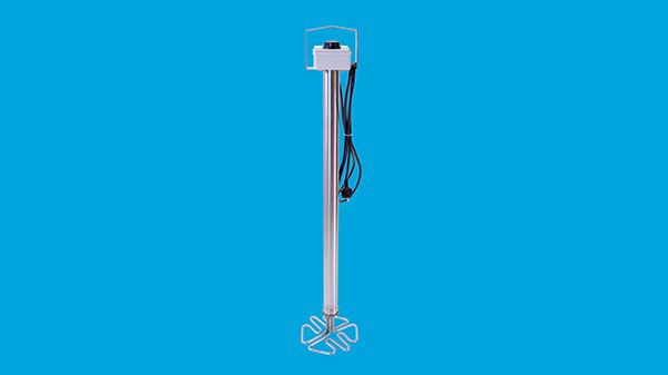 Pedestal heater with thermostat,  21 cm