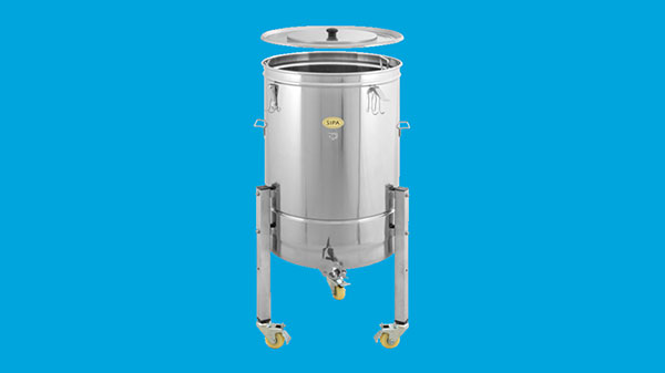 Stainless honey tank 200 kg