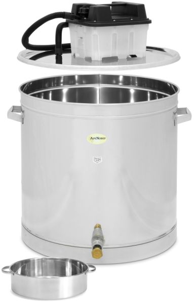 Beeswax steam melter, large