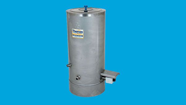 THOMAS Settling tank with oil filled water jacket 100 kg