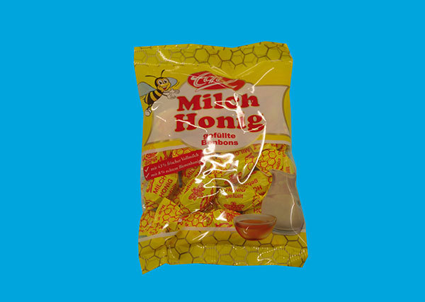 Honey sweets, hard