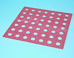 Perforated masonite sheave