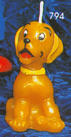 Candle mould Dog