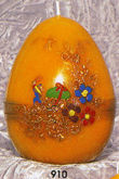 Easter egg, with motif