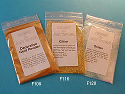 Glitter guld, 15 g