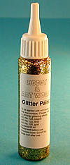 Glitter paint gold, 50 ml
