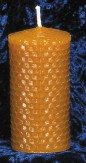 Beeswax candle