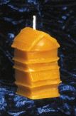 Beehive candle