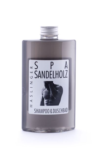 SPA sandalwood shampoo and shower gel Alessa