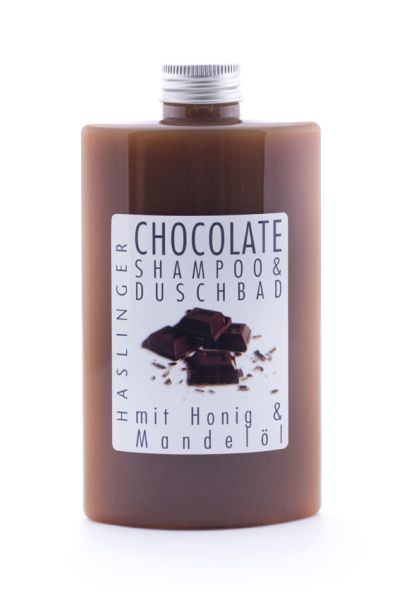 Chocolate Shampoo and Showergel with almond oil and honey Per piece