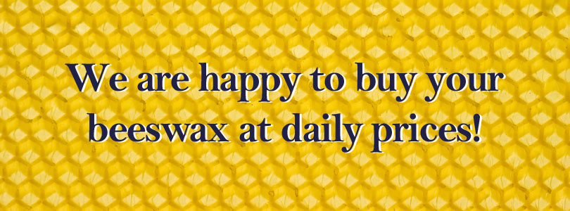 We buy your beeswax