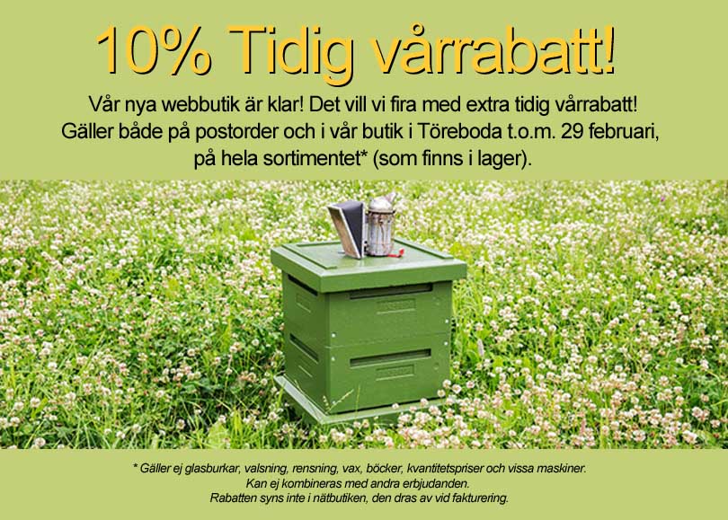 10% Vårrabatt
