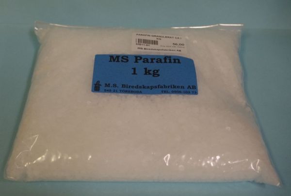 Paraffin wax granulated, 1 kilo